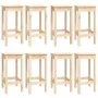 Set de bar 9 piezas madera maciza de pino de vidaXL, muebles para cocinas y comedores - Ref: Foro24-3124717, Precio: 508,74 €...
