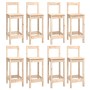Set de bar 9 piezas madera maciza de pino de vidaXL, muebles para cocinas y comedores - Ref: Foro24-3124722, Precio: 441,43 €...