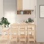 Set de bar 9 piezas madera maciza de pino de vidaXL, muebles para cocinas y comedores - Ref: Foro24-3124722, Precio: 441,43 €...