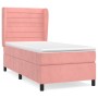 Cama box spring con colchón terciopelo rosa 80x200 cm de vidaXL, Camas y somieres - Ref: Foro24-3129242, Precio: 335,98 €, De...