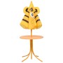 Mesa y sillas de jardín infantil 3 pzas con sombrilla amarillo de vidaXL, Conjuntos de jardín - Ref: Foro24-48100, Precio: 67...