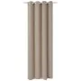 Cortina opaca con ojales de metal crema 270x245 cm de vidaXL, Cortinas y visillos - Ref: Foro24-132205, Precio: 28,92 €, Desc...