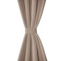 Cortina opaca con ojales de metal crema 270x245 cm de vidaXL, Cortinas y visillos - Ref: Foro24-132205, Precio: 39,20 €, Desc...