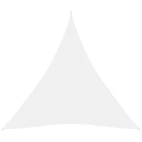 Triangular sail shade in white Oxford fabric, 6x6x6 m. by vidaXL, Umbrellas - Ref: Foro24-135295, Price: 49,05 €, Discount: %