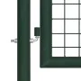 Green steel fence gate 100x125 cm by vidaXL, garden gates - Ref: Foro24-145733, Price: 140,70 €, Discount: %