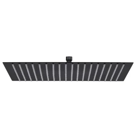 Cabezal ducha efecto lluvia acero inox cuadrado 50x50 cm negro de vidaXL, Cabezales de ducha - Ref: Foro24-147699, Precio: 10...