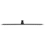 Cabezal ducha efecto lluvia acero inox cuadrado 50x50 cm negro de vidaXL, Cabezales de ducha - Ref: Foro24-147699, Precio: 10...