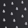 Cabezal ducha efecto lluvia acero inox cuadrado 50x50 cm negro de vidaXL, Cabezales de ducha - Ref: Foro24-147699, Precio: 95...