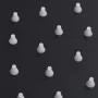 Cabezal ducha efecto lluvia acero inox cuadrado 50x50 cm negro de vidaXL, Cabezales de ducha - Ref: Foro24-147699, Precio: 10...