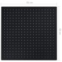 Cabezal ducha efecto lluvia acero inox cuadrado 50x50 cm negro de vidaXL, Cabezales de ducha - Ref: Foro24-147699, Precio: 95...