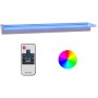Fuente cascada con LED RGB acero inoxidable 90 cm de vidaXL, Fuentes y cascadas - Ref: Foro24-151411, Precio: 165,01 €, Descu...
