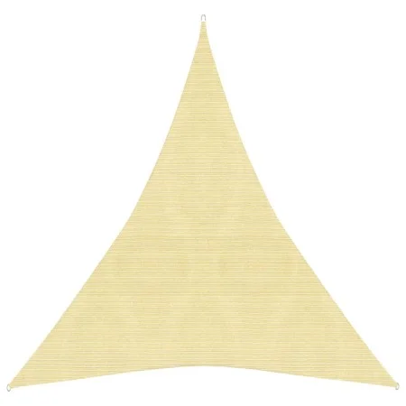 Toldo de vela HDPE beige 160 g/m² 4x5x5 m de vidaXL, Sombrillas - Ref: Foro24-311151, Precio: 28,58 €, Descuento: %