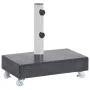 Base de sombrilla granito negra 45x25x8 cm de vidaXL, Bases para sombrillas - Ref: Foro24-313667, Precio: 96,15 €, Descuento: %