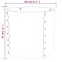 Jardinera de acero con recubrimiento en polvo verde 40x40x36 cm de vidaXL, Maceteros y jardineras - Ref: Foro24-318843, Preci...