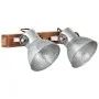 Lámpara de pared industrial plateado 45x25 cm E27 de vidaXL, Lámparas - Ref: Foro24-320503, Precio: 54,78 €, Descuento: %