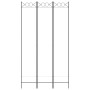 Biombo divisor de 3 paneles de tela blanco 120x220 cm de vidaXL, Divisores de ambientes - Ref: Foro24-350162, Precio: 39,36 €...