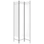 3-teiliger Stoff-Raumteiler weiß 120x220 cm von vidaXL, Raumteiler - Ref: Foro24-350162, Preis: 38,59 €, Rabatt: %