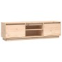 Mueble de TV de madera maciza de pino 140x35x40 cm de vidaXL, Muebles TV - Ref: Foro24-814314, Precio: 93,01 €, Descuento: %