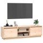 Mueble de TV de madera maciza de pino 140x35x40 cm de vidaXL, Muebles TV - Ref: Foro24-814314, Precio: 93,01 €, Descuento: %