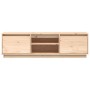 Mueble de TV de madera maciza de pino 140x35x40 cm de vidaXL, Muebles TV - Ref: Foro24-814314, Precio: 93,01 €, Descuento: %