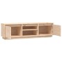 Mueble de TV de madera maciza de pino 140x35x40 cm de vidaXL, Muebles TV - Ref: Foro24-814314, Precio: 93,01 €, Descuento: %