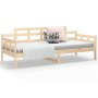 Sofá cama madera maciza de pino 80x200 cm de vidaXL, Camas y somieres - Ref: Foro24-820332, Precio: 95,15 €, Descuento: %