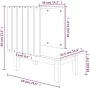 Casa para gatos de madera maciza de pino 60x36x60 cm de vidaXL, Mobiliario para gatos - Ref: Foro24-822452, Precio: 49,99 €, ...