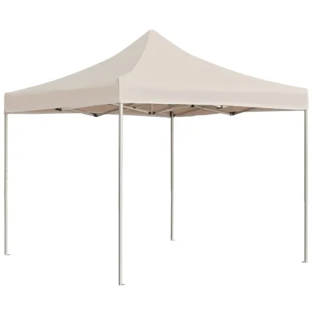 Carpa plegable profesional de aluminio crema 3x3 m de vidaXL, Carpas y cenadores - Ref: Foro24-45481, Precio: 206,79 €, Descu...
