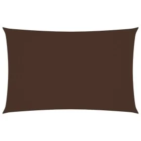 Toldo de vela rectangular tela Oxford marrón 2,5x5 m de vidaXL, Sombrillas - Ref: Foro24-135814, Precio: 45,22 €, Descuento: %