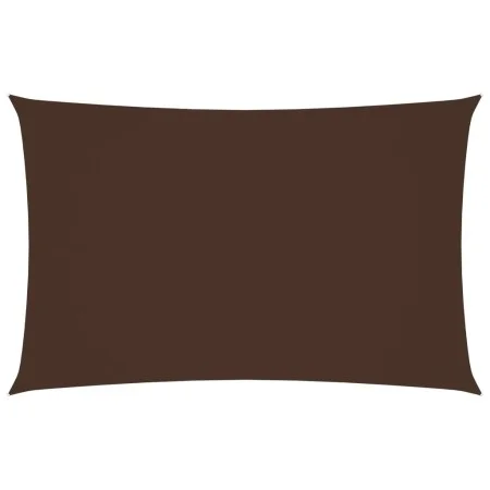 Toldo de vela rectangular tela Oxford marrón 2,5x5 m de vidaXL, Sombrillas - Ref: Foro24-135814, Precio: 45,22 €, Descuento: %