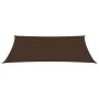 Toldo de vela rectangular tela Oxford marrón 2,5x5 m de vidaXL, Sombrillas - Ref: Foro24-135814, Precio: 45,22 €, Descuento: %