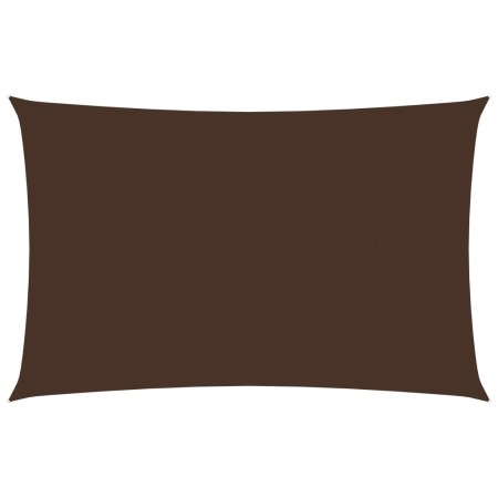 Toldo de vela rectangular tela Oxford marrón 4x7 m de vidaXL, Sombrillas - Ref: Foro24-135823, Precio: 78,78 €, Descuento: %