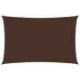 Toldo de vela rectangular tela Oxford marrón 4x7 m de vidaXL, Sombrillas - Ref: Foro24-135823, Precio: 78,78 €, Descuento: %