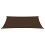 Rectangular brown Oxford fabric sail shade 4x7 m by vidaXL, Umbrellas - Ref: Foro24-135823, Price: 82,03 €, Discount: %
