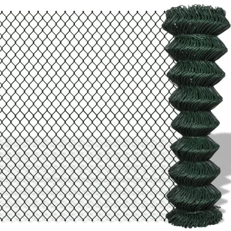 Valla de tela metálica acero verde 1,5x25 m de vidaXL, Paneles de vallas - Ref: Foro24-140351, Precio: 122,06 €, Descuento: %