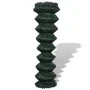 Valla de tela metálica acero verde 1,5x25 m de vidaXL, Paneles de vallas - Ref: Foro24-140351, Precio: 122,06 €, Descuento: %