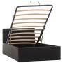Cama canapé hidráulica con LED cuero sintético negro 90x200cm de vidaXL, Camas y somieres - Ref: Foro24-285540, Precio: 341,9...