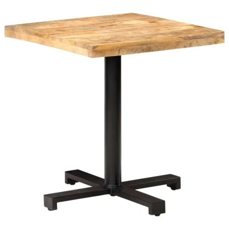Square bistro table made of rough mango wood 70x70x75 cm by vidaXL, Kitchen and dining tables - Ref: Foro24-320266, Price: 18...