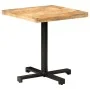 Square bistro table made of rough mango wood 70x70x75 cm by vidaXL, Kitchen and dining tables - Ref: Foro24-320266, Price: 18...