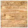 Square bistro table made of rough mango wood 70x70x75 cm by vidaXL, Kitchen and dining tables - Ref: Foro24-320266, Price: 18...