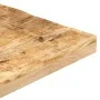 Square bistro table made of rough mango wood 70x70x75 cm by vidaXL, Kitchen and dining tables - Ref: Foro24-320266, Price: 18...