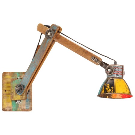Lámpara de pared estilo industrial redonda multicolor E27 de vidaXL, Apliques de pared - Ref: Foro24-344403, Precio: 64,29 €,...