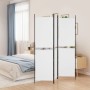 Biombo divisor de 3 paneles de tela blanco 150x200 cm de vidaXL, Divisores de ambientes - Ref: Foro24-350226, Precio: 40,72 €...