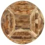 Mesa de comedor madera maciza de mango sin tratar Ø150x76 cm de vidaXL, Mesas de cocina y de comedor - Ref: Foro24-351710, Pr...