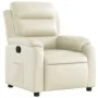 Relaxsessel aus cremefarbenem Kunstleder von vidaXL, Sessel - Ref: Foro24-373487, Preis: 221,25 €, Rabatt: %