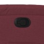 Sillón reclinable elevable tela rojo tinto de vidaXL, Sillones - Ref: Foro24-3204983, Precio: 303,30 €, Descuento: %
