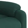 Sillón reclinable de masaje elevable terciopelo verde oscuro de vidaXL, Sillones - Ref: Foro24-3205105, Precio: 332,99 €, Des...