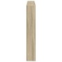 Cabecero de cama con LED roble Sonoma 140x17x102 cm de vidaXL, Cabeceros y pies de cama - Ref: Foro24-839198, Precio: 82,75 €...