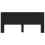Cabecero de cama con LED negro 220x16,5x103,5 cm de vidaXL, Cabeceros y pies de cama - Ref: Foro24-839274, Precio: 96,00 €, D...