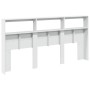 Cabecero de cama con luz LED blanco 200x17x102 cm de vidaXL, Cabeceros y pies de cama - Ref: Foro24-839217, Precio: 126,22 €,...